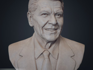Ronald Reagan 3D Print Model