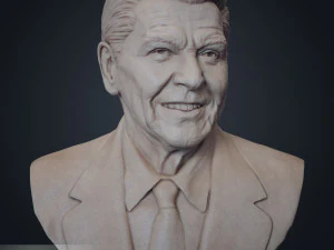 Рональд Рейган 3D Принт Модель