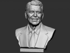 Ronald Reagan 3D-printmodel
