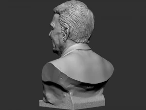 Ronald Reagan 3D Print Model