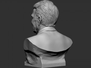 Ronald Reagan 3D-printmodel