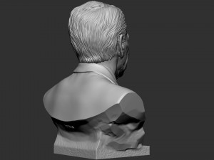 Ronald Reagan 3D-printmodel