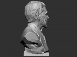 Ronald Reagan 3D-printmodel