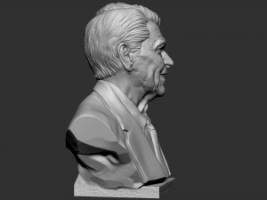 Ronald Reagan 3D-printmodel