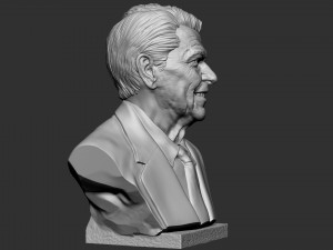Ronald Reagan 3D-printmodel