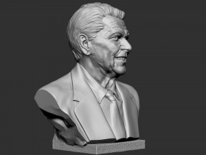 Ronald Reagan 3D-printmodel