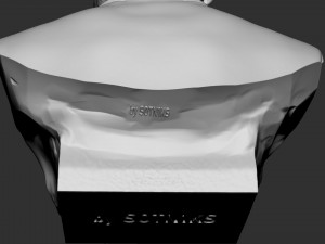 Ronald Reagan 3D-printmodel
