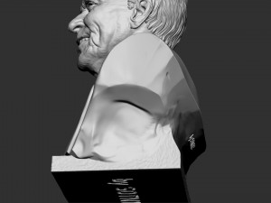 Ronald Reagan 3D-printmodel