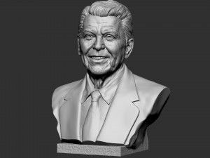 Ronald Reagan 3D-printmodel