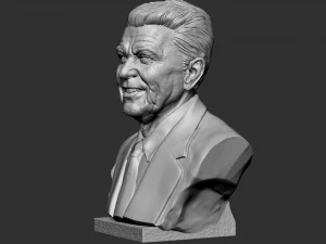 Ronald Reagan 3D Print Model
