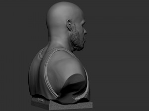 Shaquille ONeal 3D-printmodel