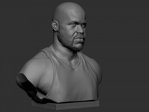 Shaquille ONeal 3D-printmodel