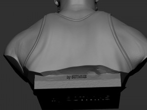 Shaquille ONeal 3D-printmodel