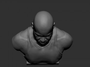 Shaquille ONeal 3D-printmodel