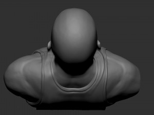 Shaquille ONeal 3D-printmodel