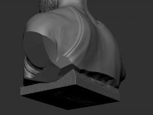 Shaquille ONeal 3D-printmodel