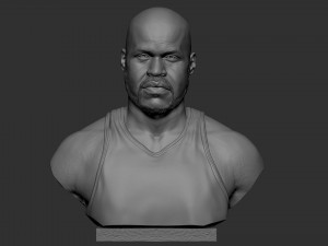 Shaquille ONeal 3D-printmodel