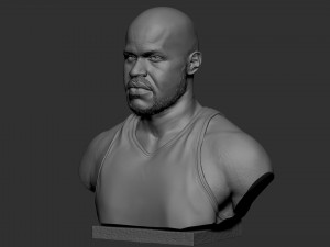 Shaquille ONeal 3D-printmodel