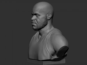 Shaquille ONeal 3D-printmodel