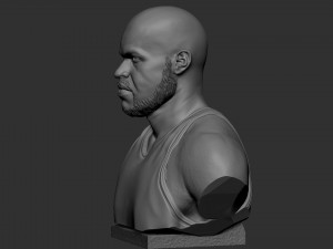 Shaquille ONeal 3D-printmodel