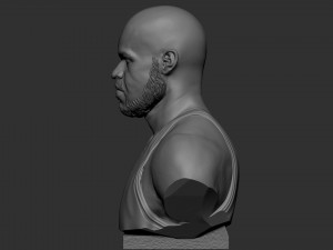 Shaquille ONeal 3D-printmodel