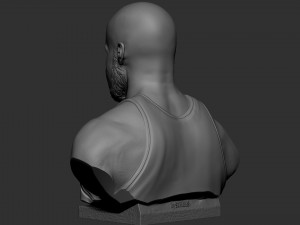 Shaquille ONeal 3D-printmodel