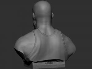 Shaquille ONeal 3D-printmodel