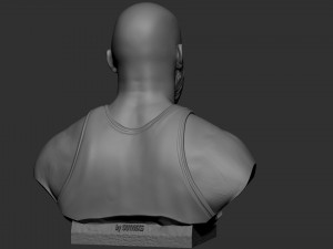 Shaquille ONeal 3D-printmodel
