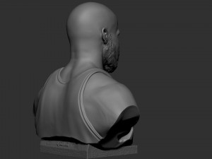 Shaquille ONeal 3D-printmodel