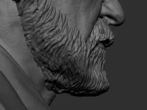 Sigmund Freud 3D Baskı Modeli