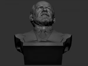 Sigmund Freud 3D Baskı Modeli