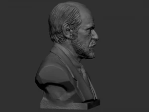 Sigmund Freud 3D Baskı Modeli