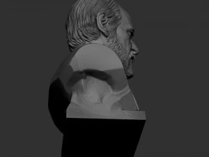 Sigmund Freud 3D Baskı Modeli
