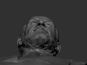 Sigmund Freud 3D Baskı Modeli