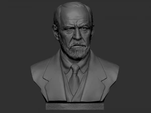 Sigmund Freud 3D Baskı Modeli
