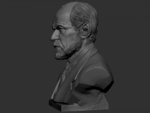 Sigmund Freud 3D Baskı Modeli