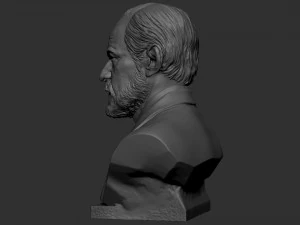 Sigmund Freud 3D Baskı Modeli