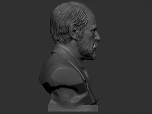 Sigmund Freud 3D Baskı Modeli
