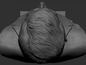 Steven Carell 3D Baskı Modeli