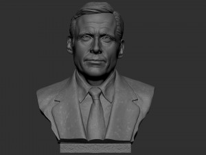 Steven Carell 3D Baskı Modeli