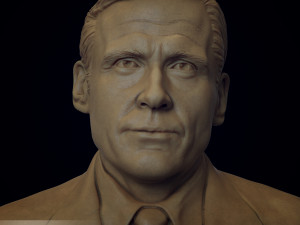 Steven Carell 3D Baskı Modeli
