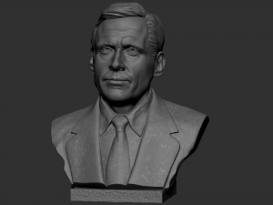 Steven Carell 3D Baskı Modeli