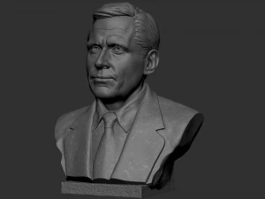Steven Carell 3D Print Model