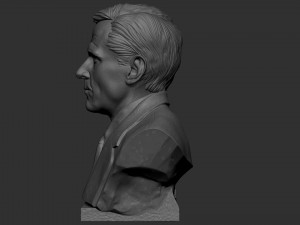 Steven Carell 3D Baskı Modeli