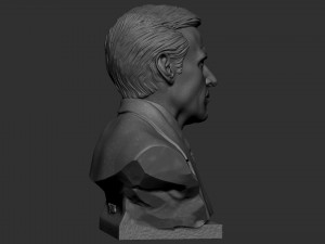 Steven Carell 3D Baskı Modeli