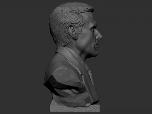 Steven Carell 3D Baskı Modeli