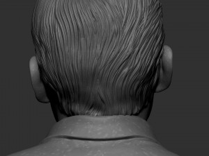 Steven Carell 3D Baskı Modeli