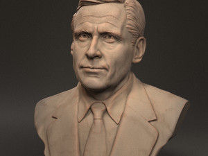 Steven Carell 3D Baskı Modeli