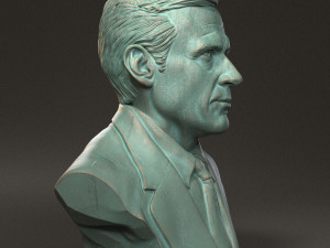 Steven Carell 3D Baskı Modeli