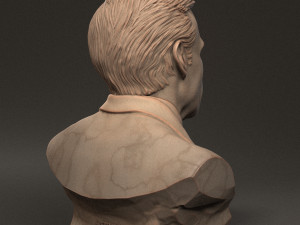 Steven Carell 3D Baskı Modeli